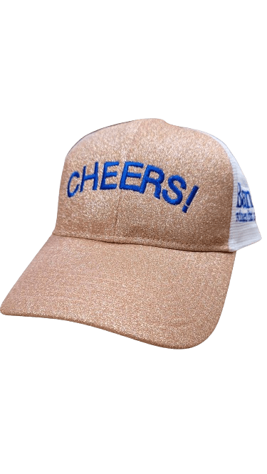 BANKS "CHEERS" GLITTER HAT