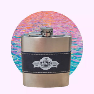 BWS 20TH ANNIVERSARY FLASK 6OZ