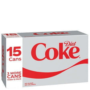 DIET COKE 15PK  12OZ 15 PACK