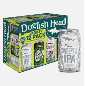 DOGFISH VARIETY 12PK CAN