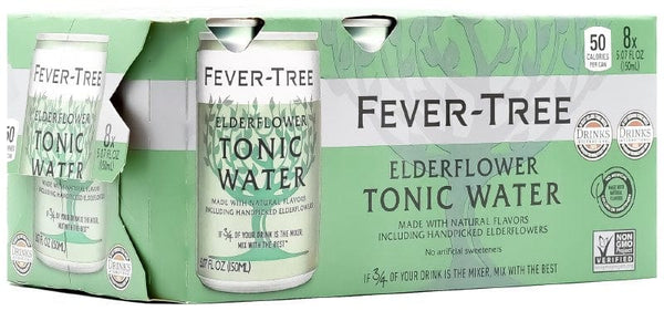 FEVER TREE ELDERFLOWER TONIC 8PK CAN
