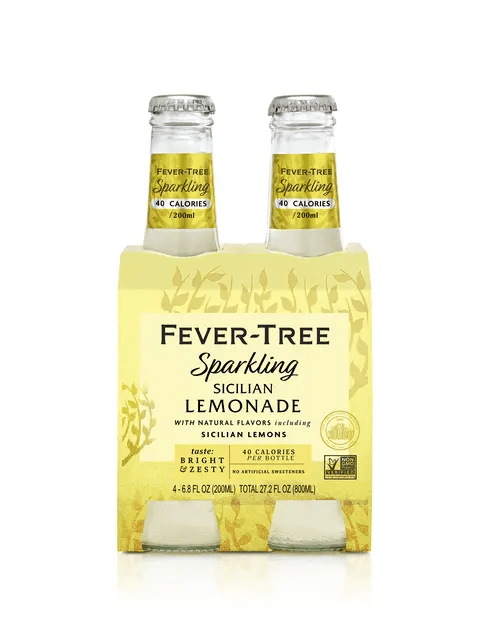 FEVER TREE SPARKLING SICILIAN LEMONADE 4PK