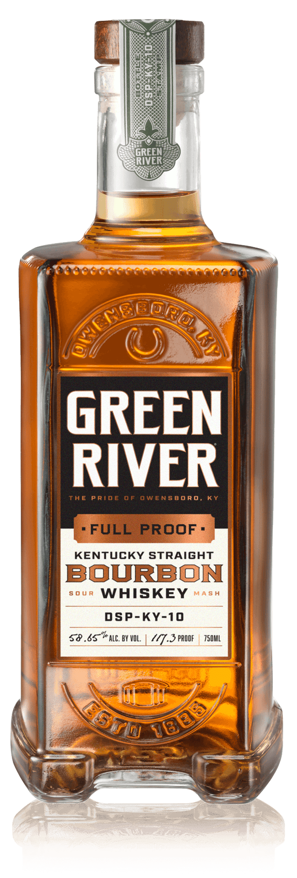 GREEN RIVER FULL PROOF BOURBON 750ML