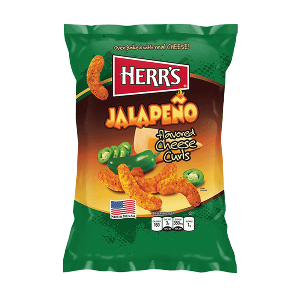 HERR'S JALAPENO CHEESE CURLS