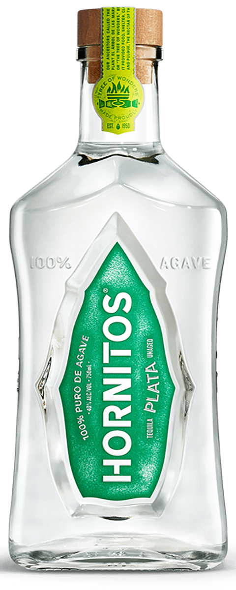 HORNITOS TEQUILA PLATA 1L