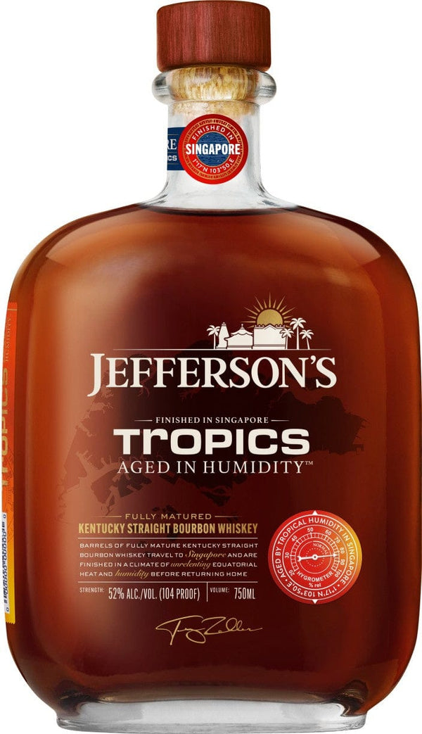 JEFFERSON'S RESERVE BOURBON TROPICS AGED IN HUMIDITY 750ML