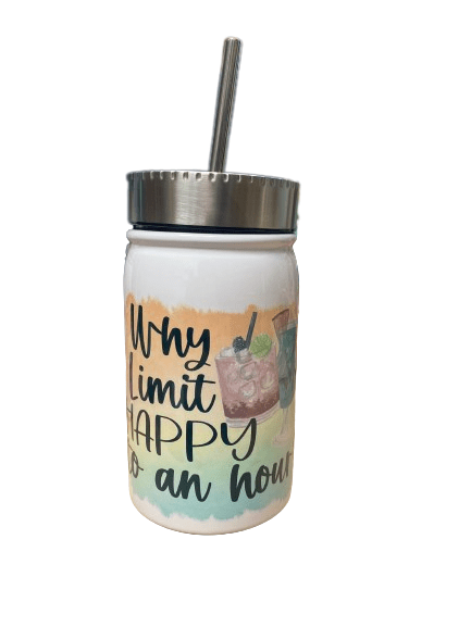 MASON JAR TUMBLER
