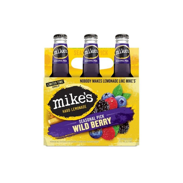 MIKE'S WILD BERRY 6PK BTL