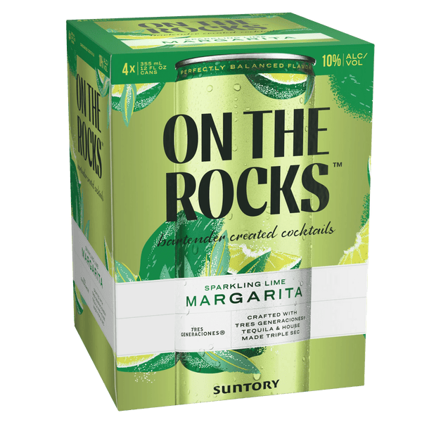ON THE ROCKS SPARKLING MARGARITA 4PK