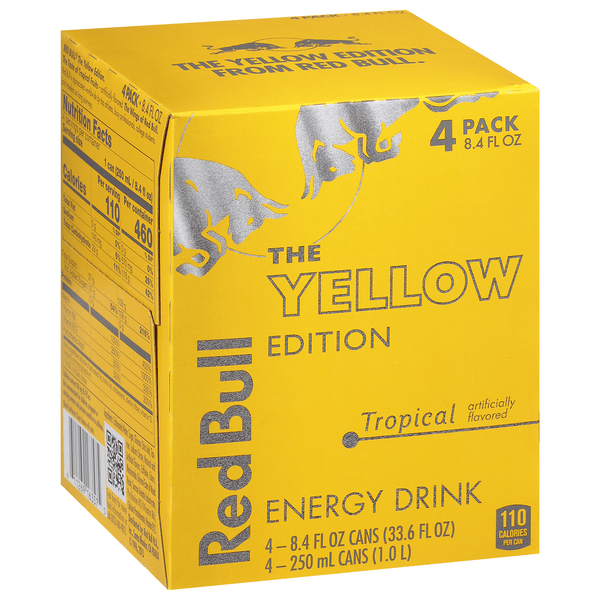 RED BULL TROPICAL 4PK