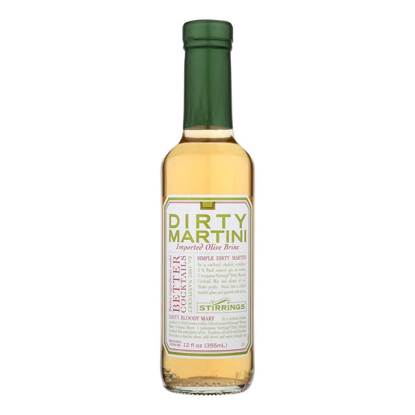 STIRRINGS DIRTY MARTINI MIX 12OZ