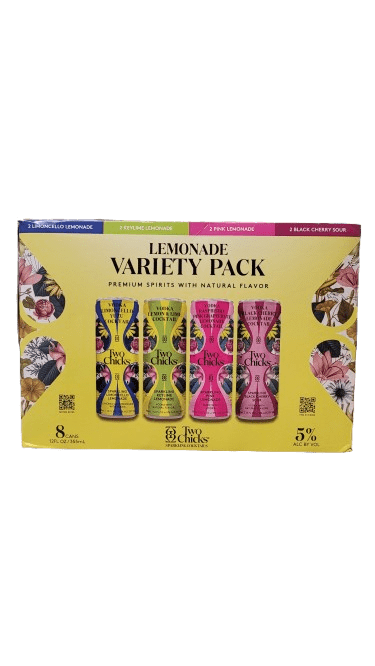 TWO CHICKS LEMONADE VARIETY 8PK