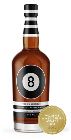 8- BALL CHOCOLATE WHISKEY 750ML