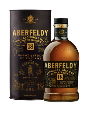 ABERFELDY 18 YR LIMITED EDITION CÔTE RÔTIE FRENCH WINE CASK FINISH 750ML