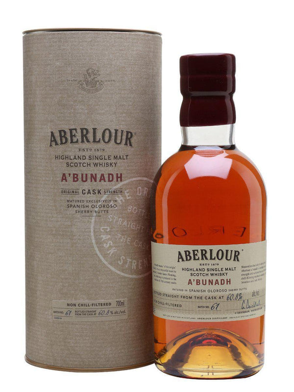 ABERLOUR A'BUNADH SCOTCH 750ML