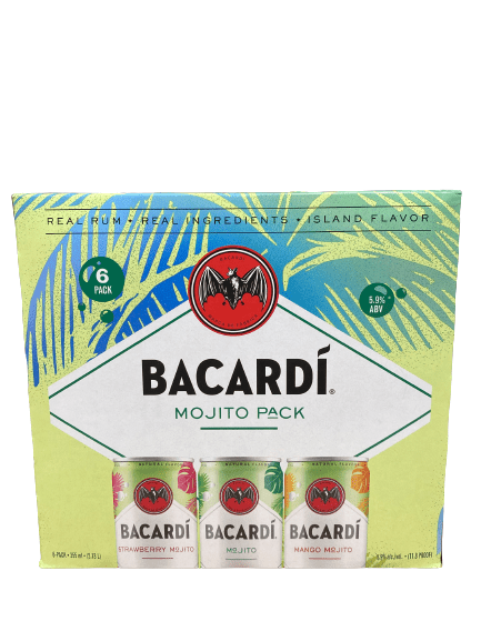 BACARDI MOJITO VARIETY 6PK