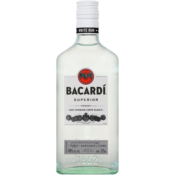 BACARDI RUM SUPERIOR 375ML