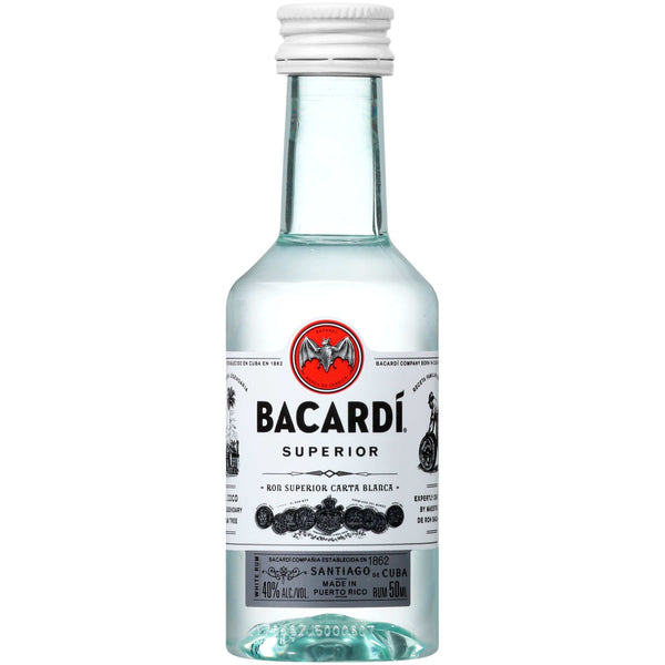BACARDI RUM SUPERIOR 50ML