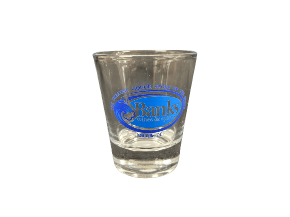 BANKS SHOT GLASS
