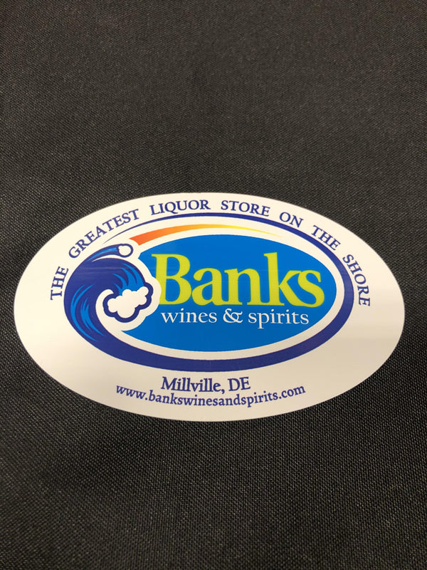Banks Wines  & Spirits Sticker