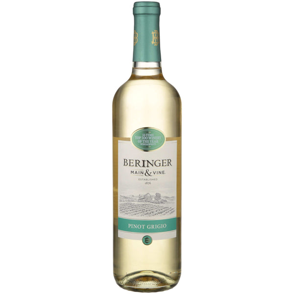 BERINGER MAIN & VINE PINOT GRIGIO 750ML