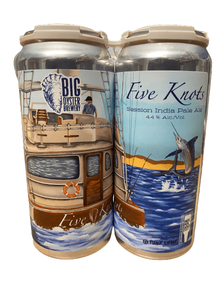 BIG OYSTER FIVE KNOTS 4PK
