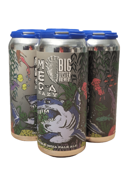 BIG OYSTER MEG-A HAZY DBL IPA 4PK
