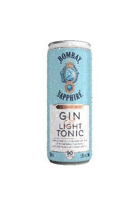 BOMBAY SAPPHIRE GIN & LIGHT TONIC 4PK