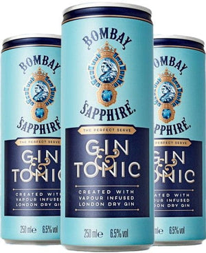BOMBAY SAPPHIRE GIN & TONIC 4PK