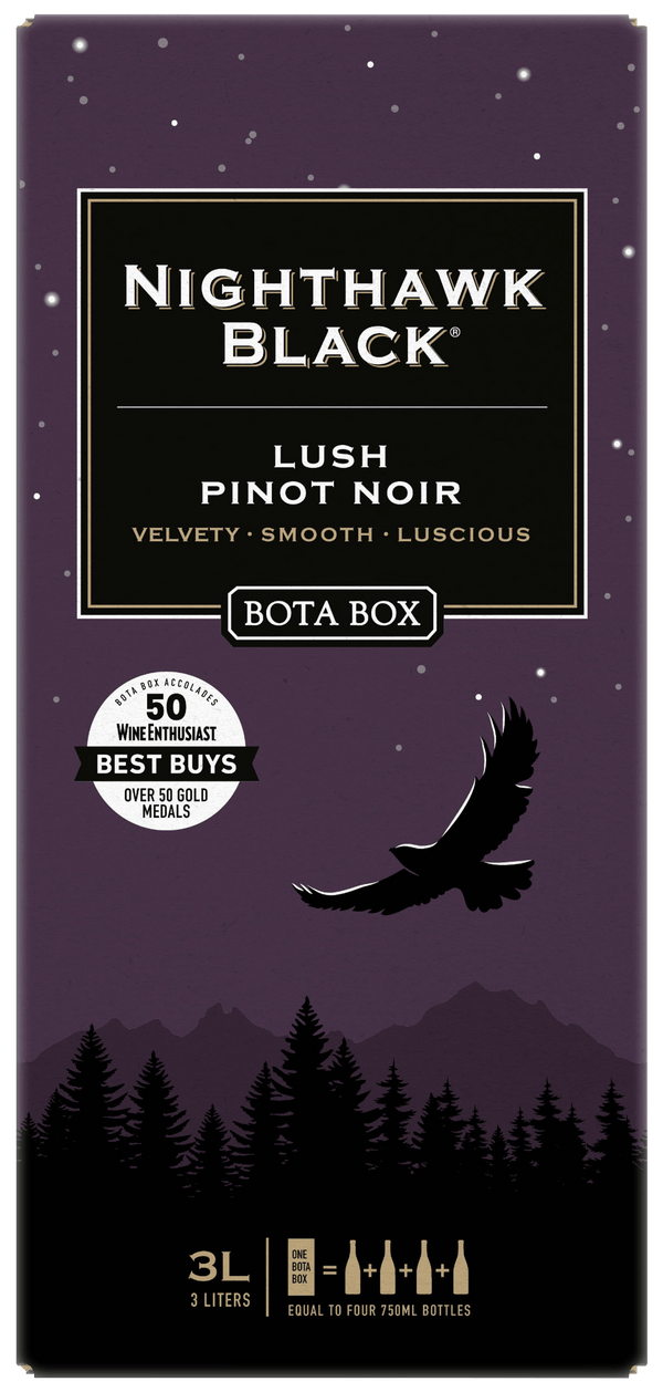 BOTA BOX NIGHTHAWK BLK PINOT NOIR 3.0L