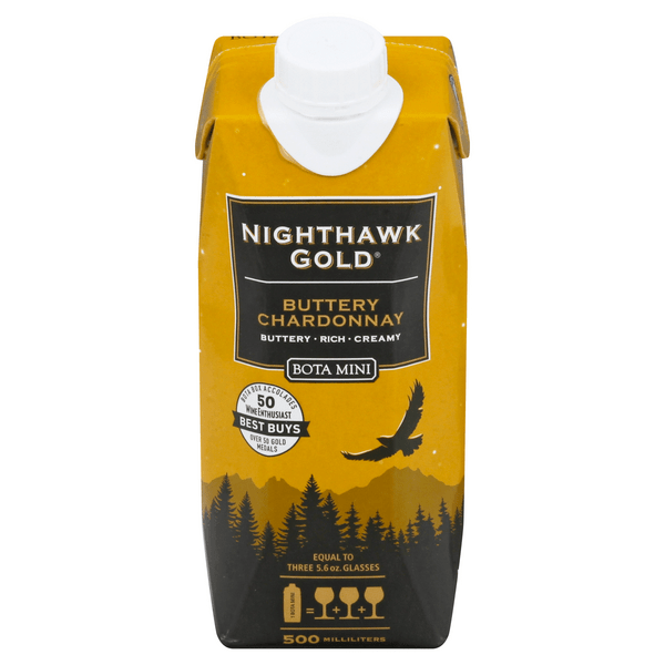 BOTA NIGHTHAWK GOLD CHARDONNAY 500ML