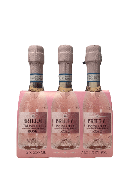 BRILLA PROSECCO ROSE 3PK