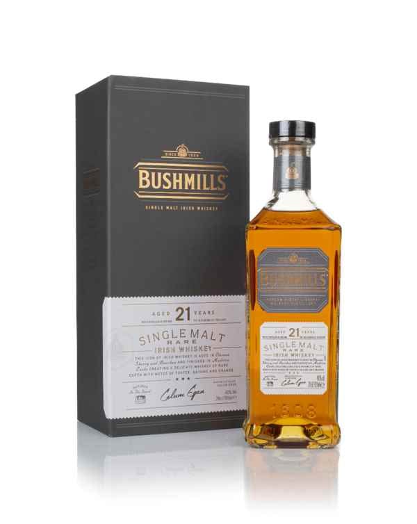 BUSHMILLS SINGLE MALT 21YR IRSH WHISKEY 750ML