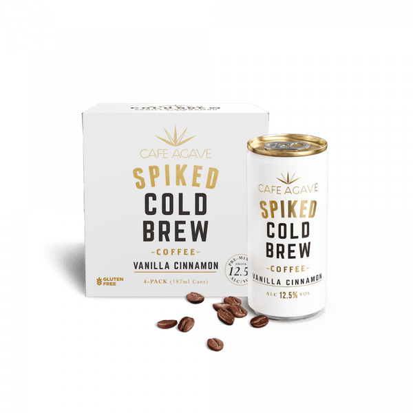 CAFE AGAVE SPIKED COLD BREW VANILLA CINNAMON 4PK