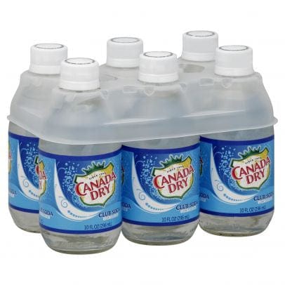 CANADA DRY CLUB SODA 6PK