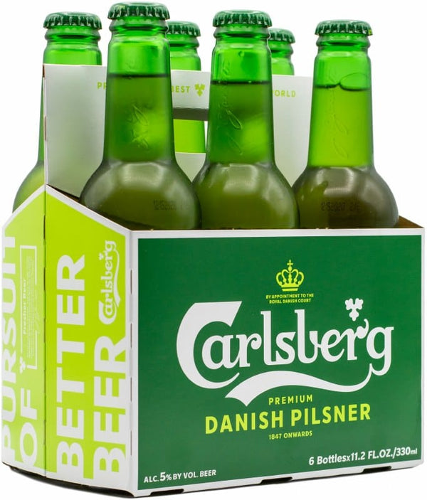 CARLSBERG PILSNER 6PK BTL