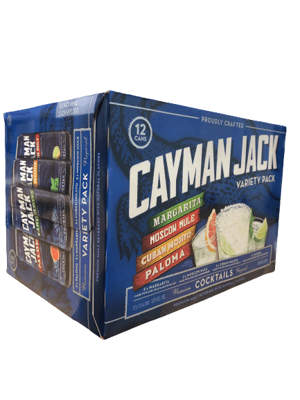 CAYMAN JACK VARIETY 12PK CAN