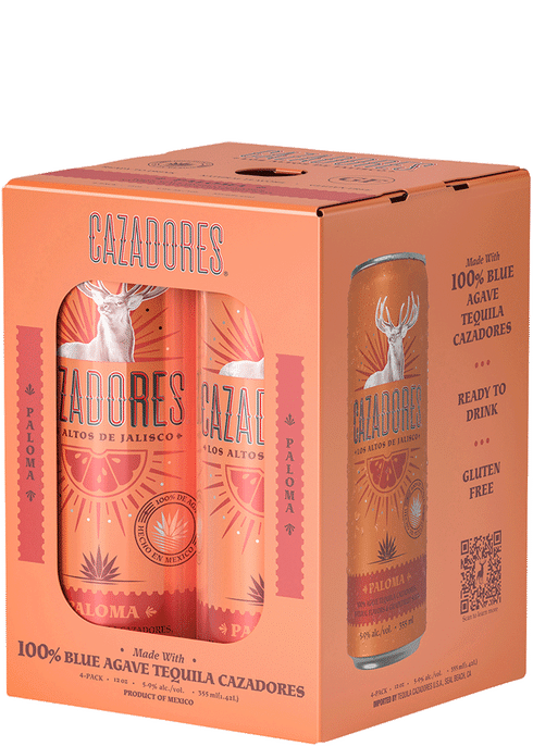 CAZADORES READY TO DRINK PALOMA 4PK
