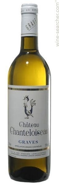 CHATEAU CHANTELOISEAU BORDEAUX BLANC  GRAVES