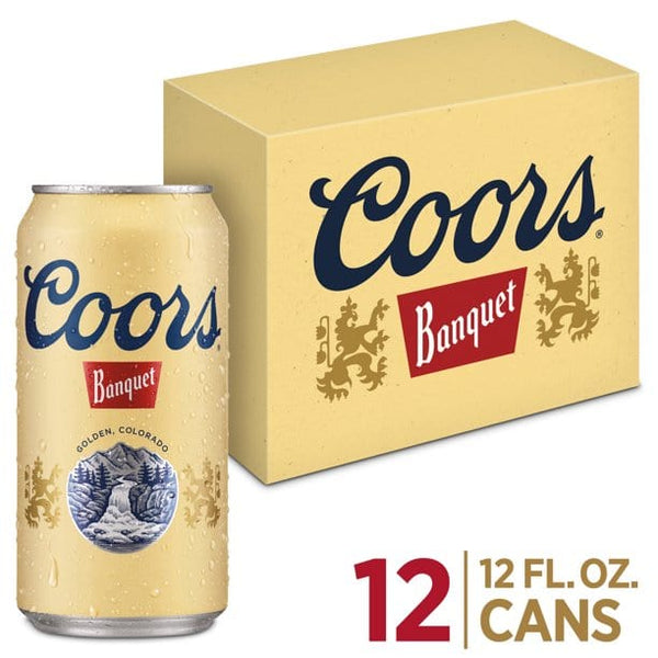 Coors Banquet 12pk can