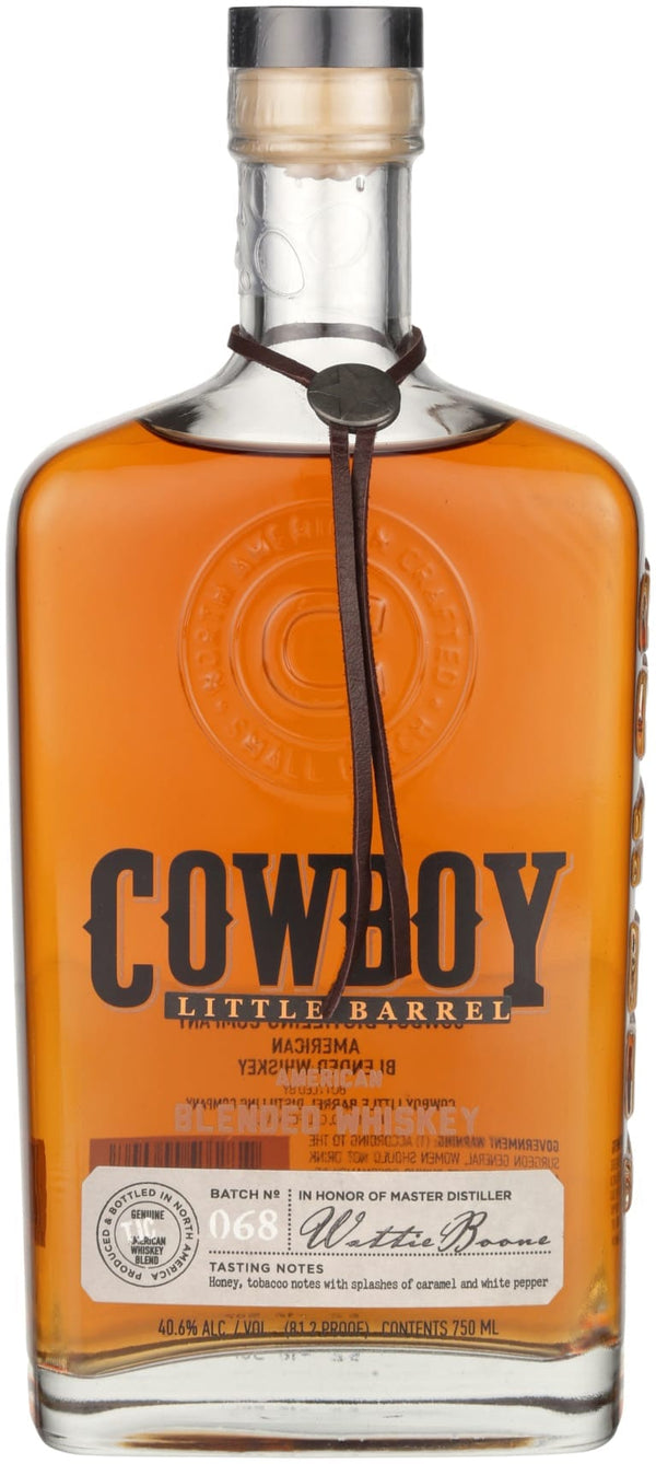 COWBOY LITTLE BARREL WHISKEY 750ML