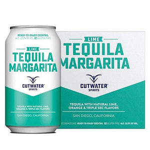 CUTWATER CKTL MARG LIME CAN 4PK
