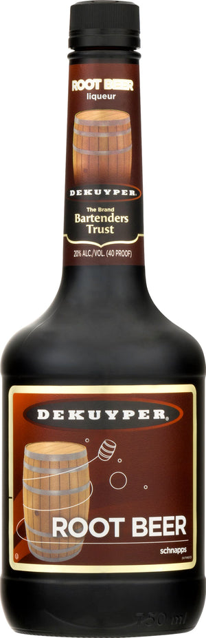 DEKUYPER ROOT BEER SCHN 40 750ML