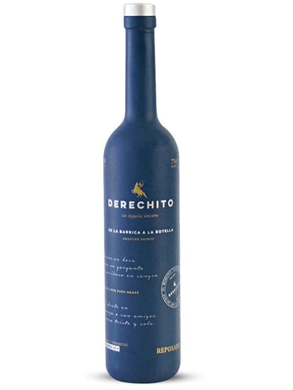 DERECHITO TEQUILA REPOSADO 750ML