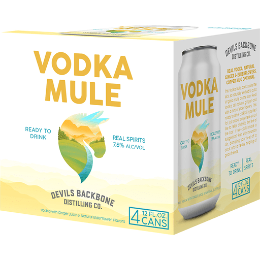 Devils Backbone Vodka Mule 4pk