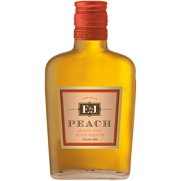 E&J BRANDY PEACH 200ML