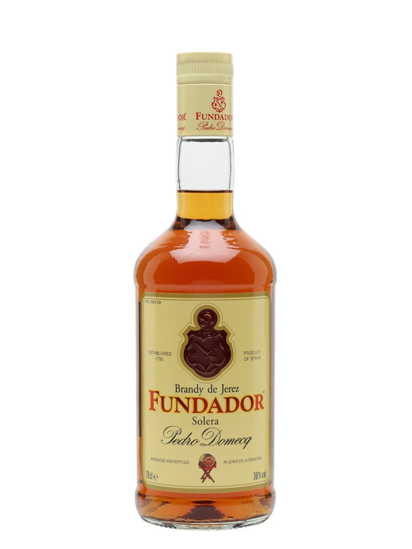 FUNDADOR BRANDY SOLERA RESERVA 750ML