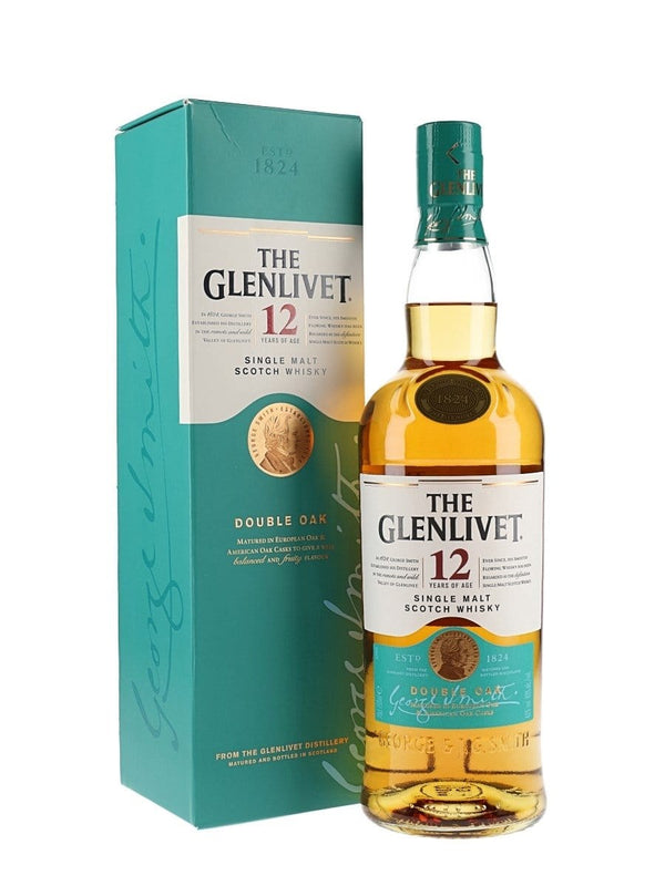 GLENLIVET 12YR DOUBLE OAK SINGLE MALT 750ML