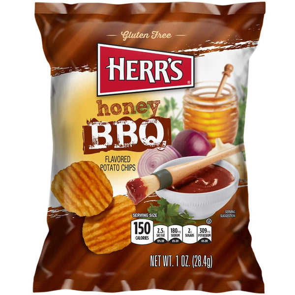 HERR HONEY BBQ CHIPS