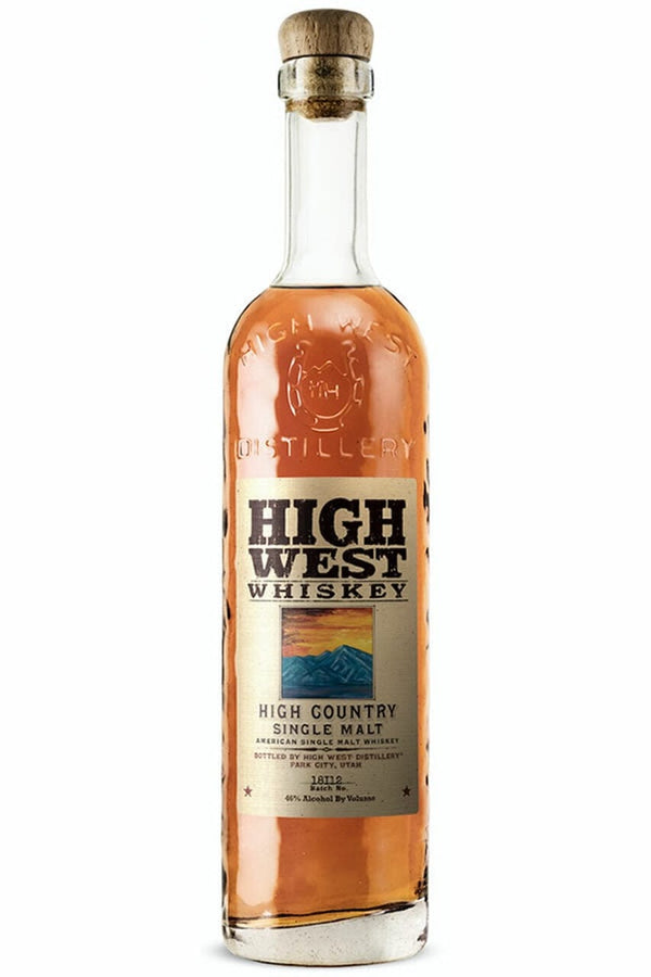 HIGH WEST HIGH COUNTRY AMERICAN SINGLE MALT 750ML